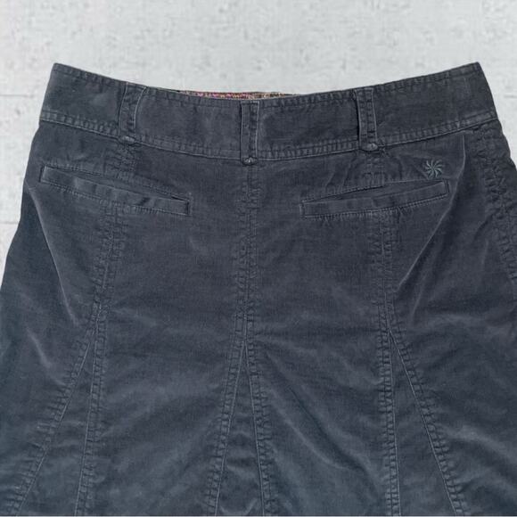 Athleta Whenever Corduroy Skirts Dark Gray Size 8 - Picture 4 of 11